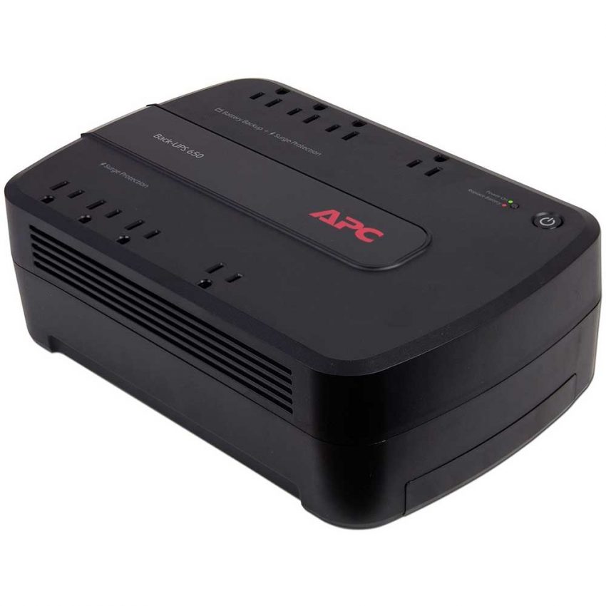 BE650G1-LM UPS DE RESPALDO 650VA/120V, (4) NEMA 5-15R (4) NEMA 5-15R