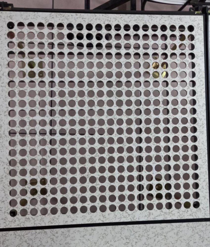 CCS900V LOSA DE PISO ELEVADO 60X60CMS X 3.5, PERFORADAS EN UN 60%