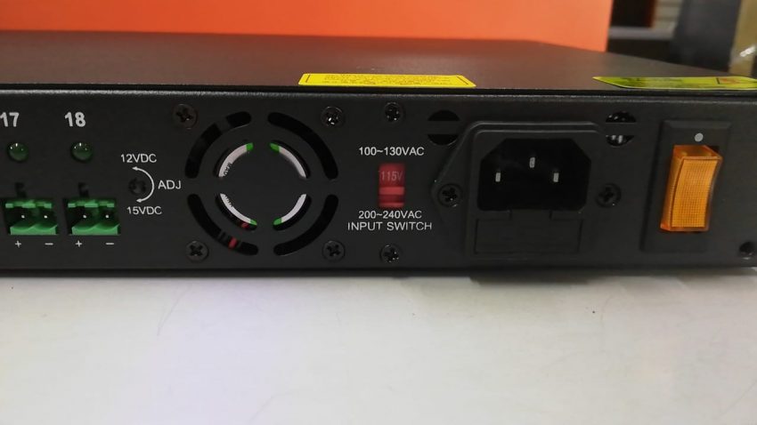 CAT-FDP12V20A-RM MULTIFUENTE DE 12V/20A,MONTAJE EN RACK