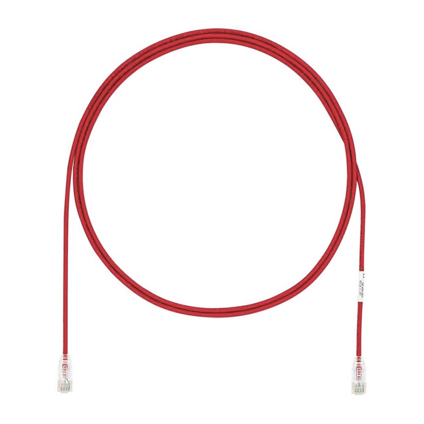 UTP28X3RD PATCH CORD UTP CM/LSZH CAT 6A 28AWG 3FT COLOR ROJO