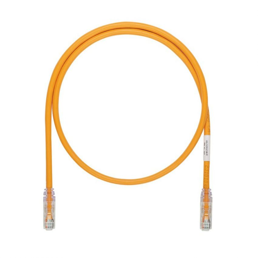 UTP6ASD3OR PATCH CORD CAT6A,SD, SM/LSZH COLOR ANARANJADO 3FT