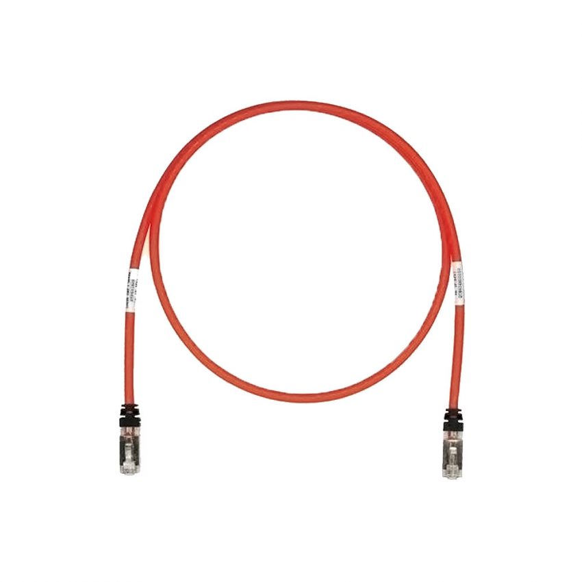 STP6X0.2MRD PATCH CORD BLINDADO CAT6A S/FTP 0.2M COLOR ROJO
