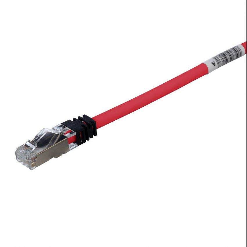 STP6X0.2MRD PATCH CORD BLINDADO CAT6A S/FTP 0.2M COLOR ROJO