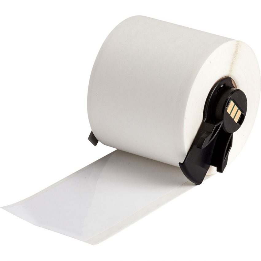 M61C-2000-595-WT ROLLO DE ETIQUETAS VINIL 2inW x 50ftL BLANCA, BRADY